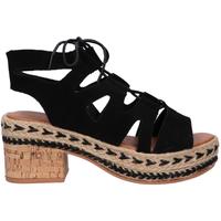 Chaussures Femme Sandales et Nu-pieds Chika 10 AMINA 03 Noir