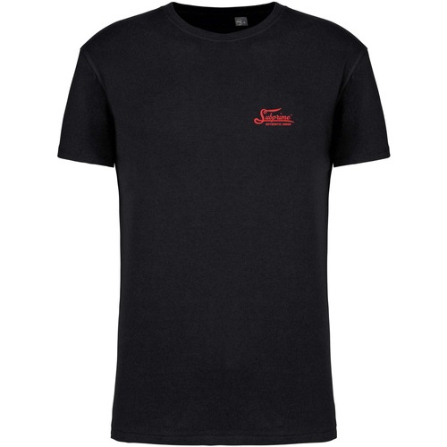 Vêtements Homme Massey maxi shirt dress Gelb Subprime Small Logo Shirt Noir