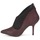 Chaussures Femme Low boots Paco Gil BILINE Bordeaux / Noir