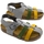 Chaussures Enfant Sandales et Nu-pieds Plakton Baby Polka B - Ocre Bosco Jeans Multicolore