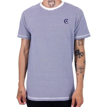 Vêtements Homme T-shirts manches courtes Cerruti 1881 Fuoco Bleu Marine