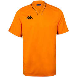 Vêtements Homme T-shirts manches courtes Kappa Maillot Basket Calascia Orange, noir