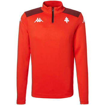 Vêtements Garçon Sweats Kappa Sweat col zippé Ablas Pro 5 FC Metz Orange
