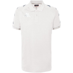 Vêtements Garçon T-shirts & Polos Kappa Polo Caldes Blanc