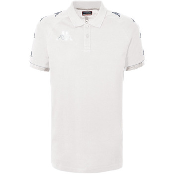 Vêtements Garçon T-shirts & Polos Kappa Polo Caldes Blanc, gris