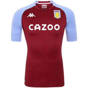 Vêtements Homme T-shirts manches courtes Kappa Maillot Kombat Pro 20-21 Home Aston Villa Fc Rouge Claret, bleu azur ciel