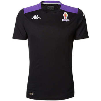 Vêtements Garçon T-shirts manches courtes Kappa Maillot Abou Pro 5 Rugby World Cup Noir