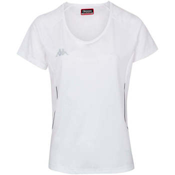 Vêtements Femme Comment choisir sa taille chez Kappa Kappa T-shirt Fania Blanc