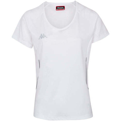 Vêtements Femme Moyen : 3 à 5cm Kappa T-shirt Fania Blanc