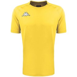 Vêtements Garçon T-shirts manches courtes Kappa Maillot Rugby Telese Jaune