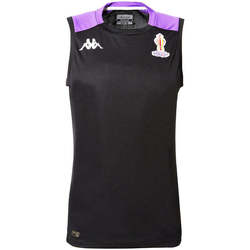 Vêtements Homme Débardeurs / T-shirts sans manche Kappa Maillot Abriz Pro 5 Rugby World Cup Noir, violet