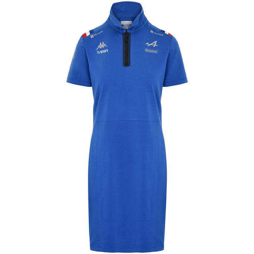 Vêtements Femme Robes Kappa Robe Arukif BWT Alpine F1 Team Bleu