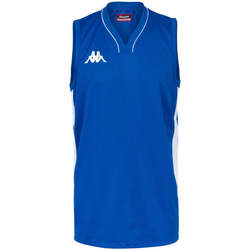 Vêtements Garçon Débardeurs / T-shirts sans manche Kappa Maillot Basket Cairo Bleu