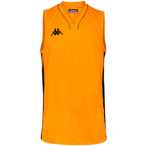 Vêtements Homme Plat : 0 cm Kappa Maillot Basket Cairo Orange