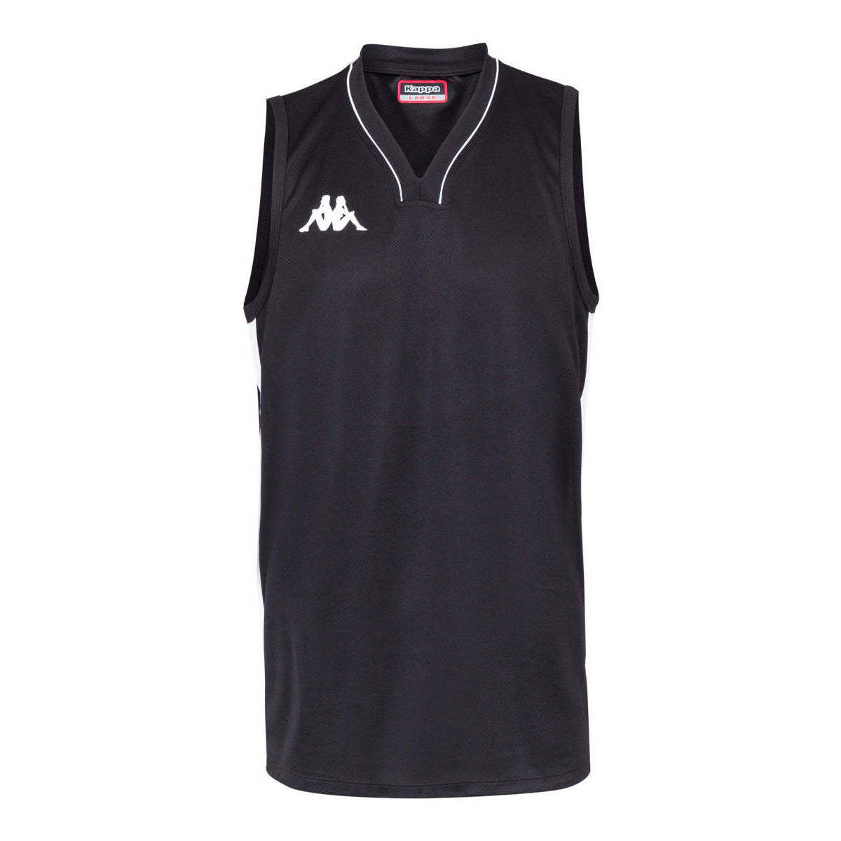Vêtements Garçon Débardeurs / T-shirts sans manche Kappa Maillot Basket Cairo Noir
