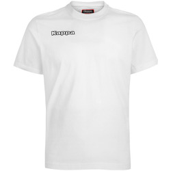 Vêtements Garçon T-shirts manches courtes Kappa T-shirt Tee Blanc