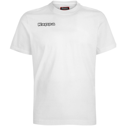 Vêtements Garçon T-shirts RALPH manches courtes Kappa T-shirt Tee Blanc