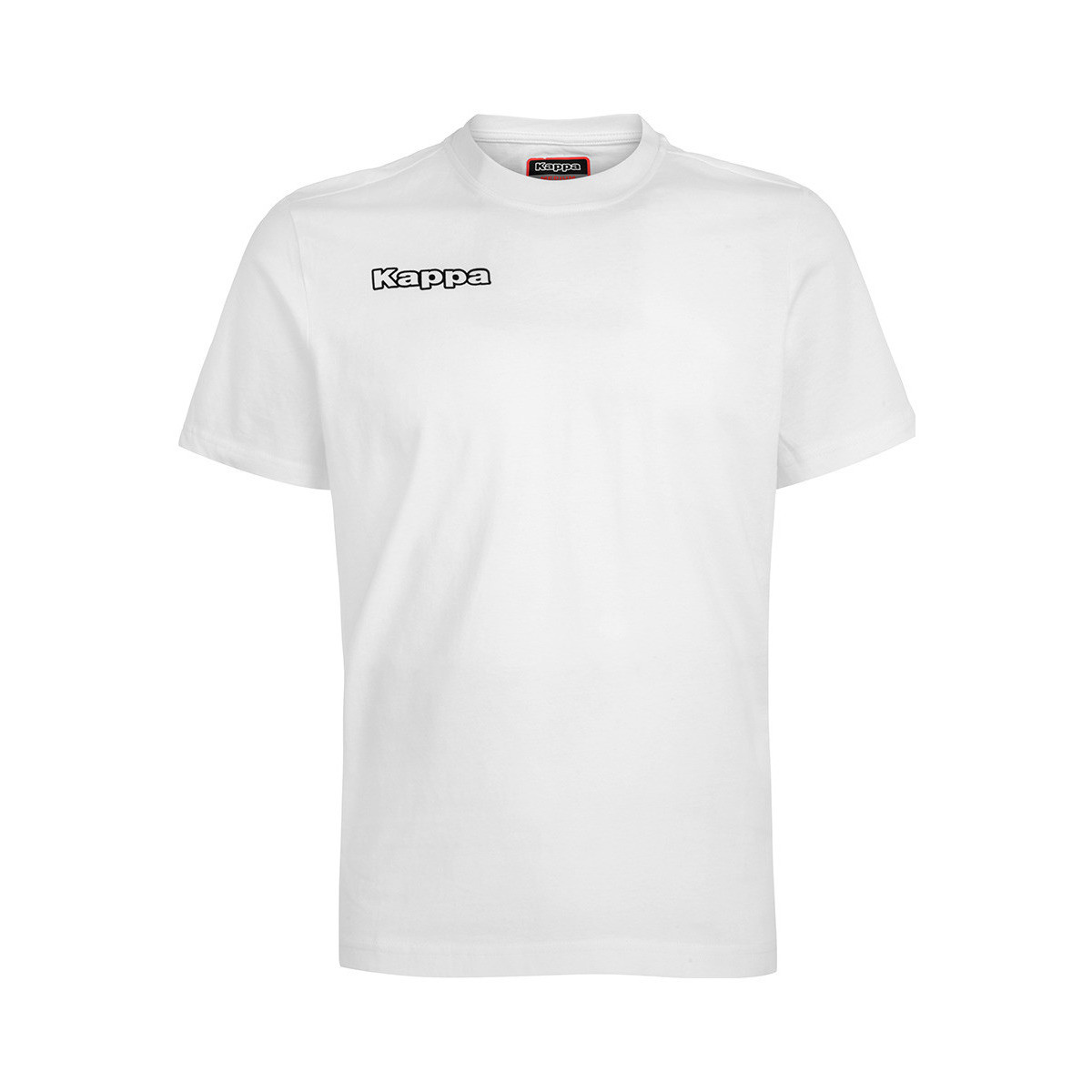 Vêtements Garçon T-shirts manches courtes Kappa T-shirt Tee Blanc