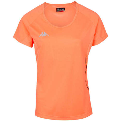 Vêtements Femme Jean Paul Gaultier Pre-Owned 1990s Classique sheer T-shirt Kappa T-shirt Fania Orange