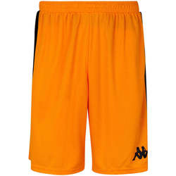 Vêtements Garçon Shorts / Bermudas Kappa Short Basket Caluso Orange, noir