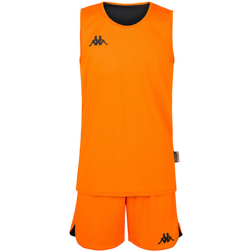 Vêtements Homme Débardeurs / T-shirts Nero sans manche Kappa Ensemble Basket Cairosi Orange