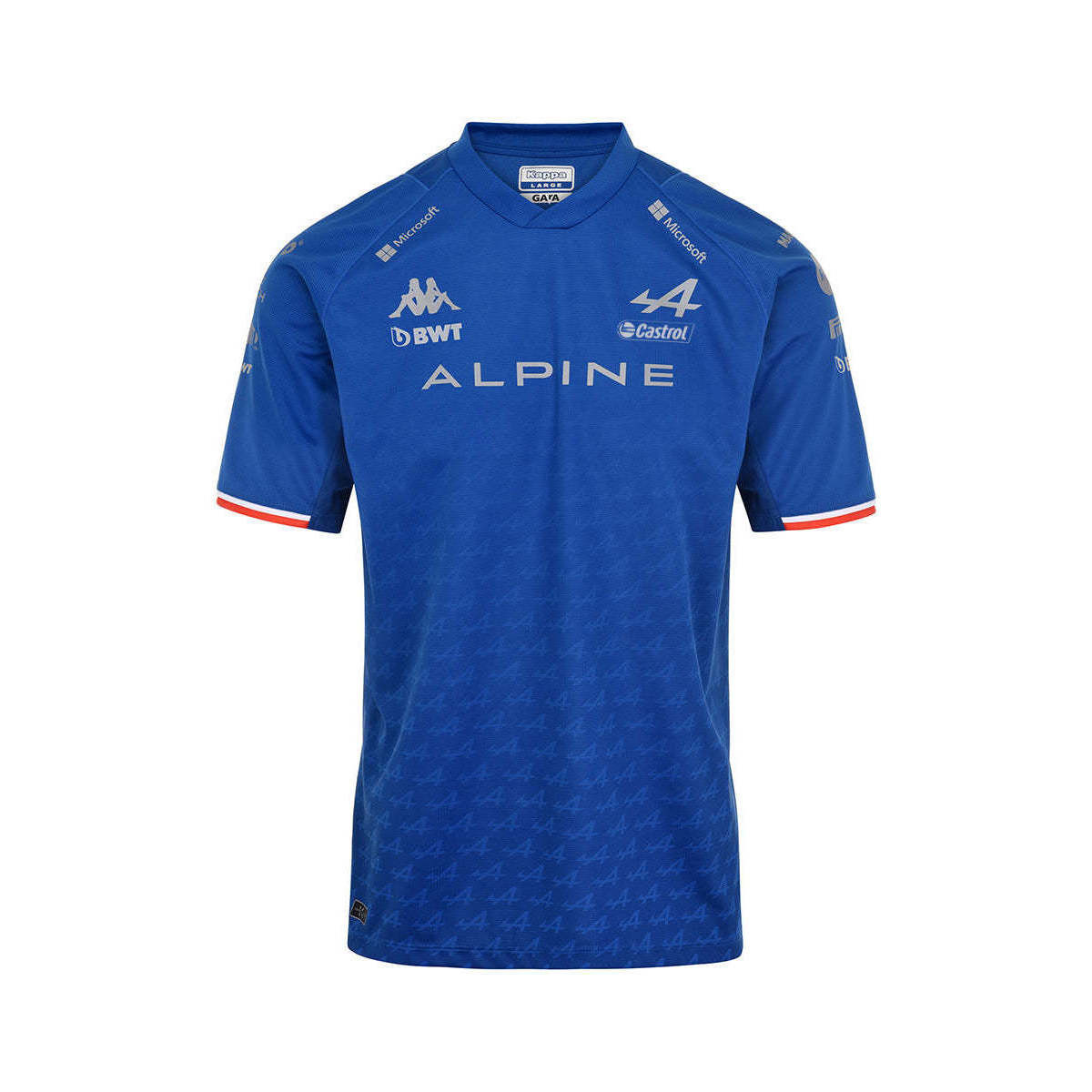 Vêtements Garçon T-shirts manches courtes Kappa Maillot Kombat OCON BWT Alpine F1 Team Bleu