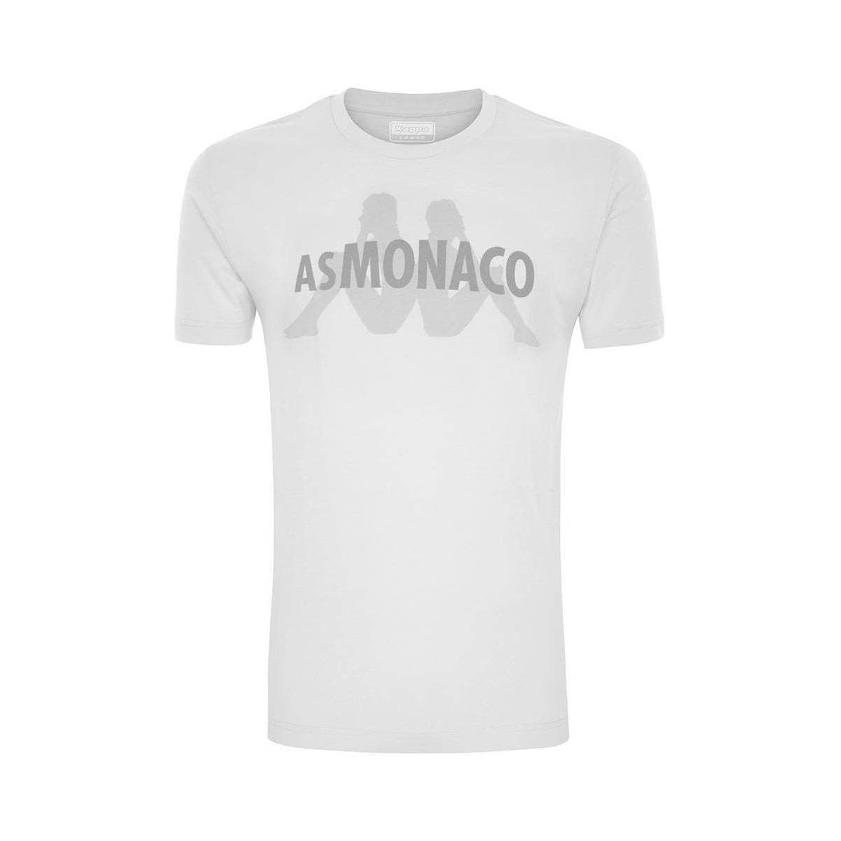 Vêtements Garçon T-shirts manches courtes Kappa T-shirt Avlei As Monaco Blanc
