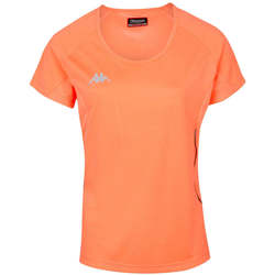 Vêtements Garçon T-shirts manches courtes Kappa Maillot Running Fania Orange fluo