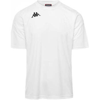 Vêtements Garçon T-shirts Flex manches courtes Kappa Maillot Dovo Blanc
