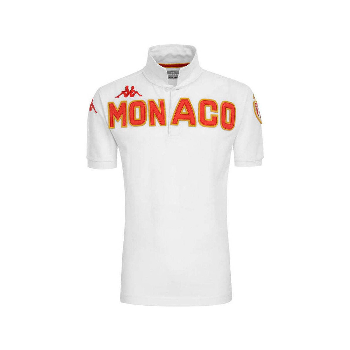Vêtements Garçon T-shirts & Polos Kappa Polo Eroi Polo As Monaco Blanc