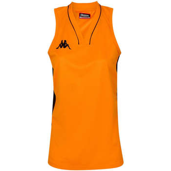Vêtements Femme Débardeurs / T-shirts sans manche Kappa Maillot Basket Caira Orange