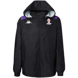 Vêtements Homme Sweats Kappa Sweat zippé Adverzip Pro 5 Rugby World Cup Noir, violet