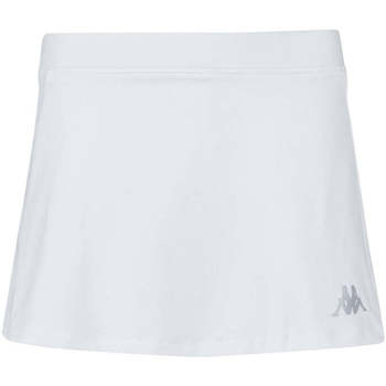 Vêtements Fille Jupes Kappa Pantalons 5 poches Blanc