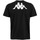 Vêtements Garçon T-shirts manches courtes Kappa T-shirt Tee Noir