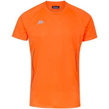 Vêtements Garçon T-shirts manches courtes Kappa Maillot Running Fanio Orange