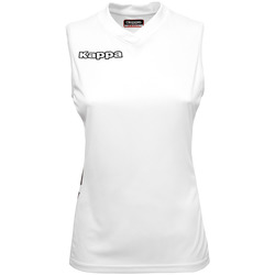 Vêtements Femme T-shirts manches courtes Kappa Maillot Amila Blanc