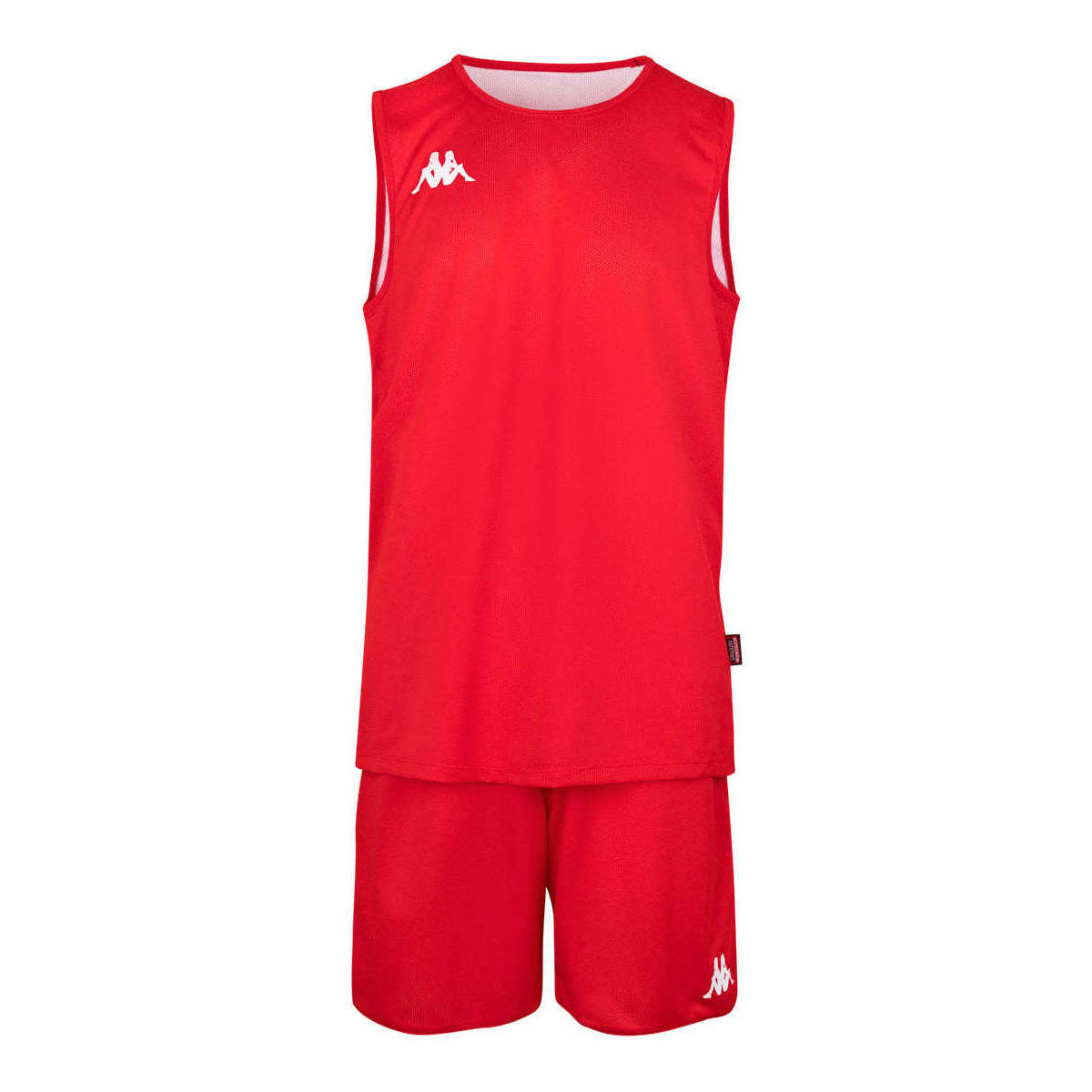 Vêtements Homme Débardeurs / T-shirts sans manche Kappa Ensemble Basket Cairosi Rouge