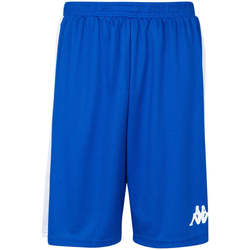 Vêtements Garçon Shorts / Bermudas Kappa Short Basket Caluso Bleu, blanc