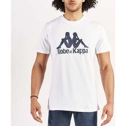 Vêtements Homme T-shirts manches courtes Kappa T-shirt James Robe di Blanc