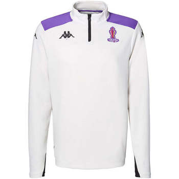 Vêtements Homme Sweats Kappa Sweat col zippé Ablas Pro 5 Rugby World Cup Gris, violet