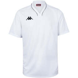 Vêtements Homme T-shirts manches courtes Kappa Maillot Basket Calascia Blanc