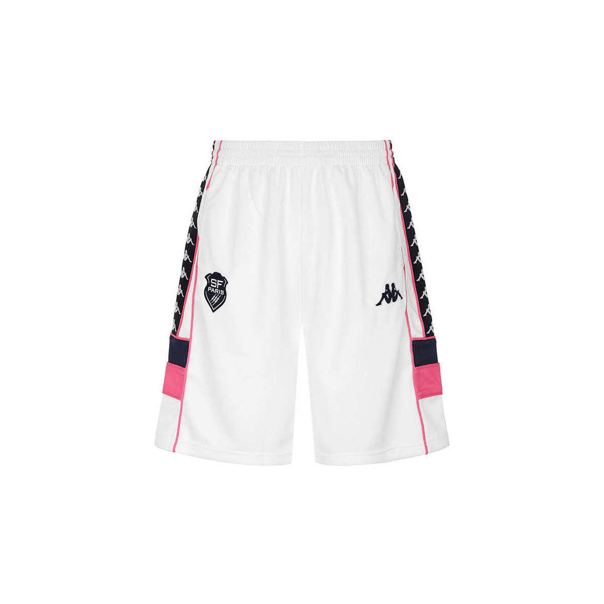 Vêtements Homme Shorts / Bermudas Kappa Short Arawa Stade Français Paris Blanc