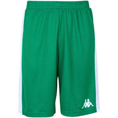 Kappa Short Basket Caluso Vert - Vêtements Shorts / Bermudas Homme