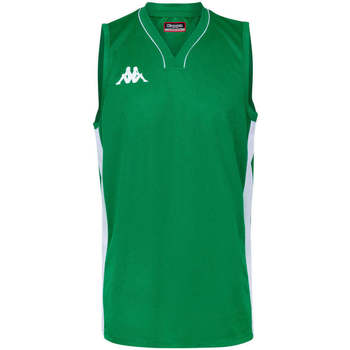 Vêtements Homme Débardeurs / T-shirts sans manche Kappa Maillot Basket Cairo Vert