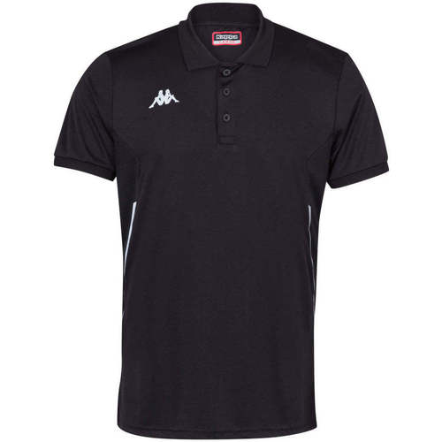 Vêtements Garçon T-shirts Flex & Polos Kappa Polo Tennis Faedis Noir