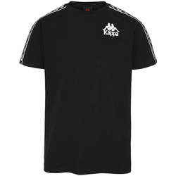 Vêtements Homme T-shirts manches courtes Kappa T-Shirt Riuna Authentic Six Siege Collection Noir