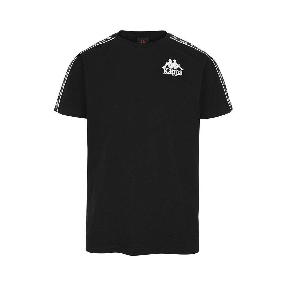 Vêtements Homme T-shirts manches courtes Kappa T-Shirt Riuna Authentic Six Siege Collection Noir
