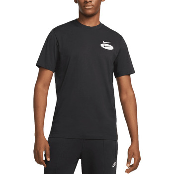 Vêtements Homme T-shirts manches courtes Nike Swoosh League Noir