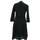 Vêtements Femme Robes Asos robe mi-longue  38 - T2 - M Noir Noir