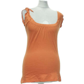 Vêtements Femme Vestes en jean Zara débardeur  36 - T1 - S Orange Orange